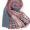 Red, White and Blue Homespun 100% Cotton Fabric 22 pc