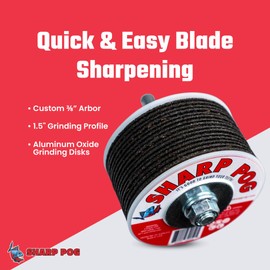 Sharp Pog: Oscillating Saw Blade Sharpener