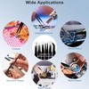 10Pcs Precision Tweezers Set, Non Magnetic Anti Static Stainless Steel