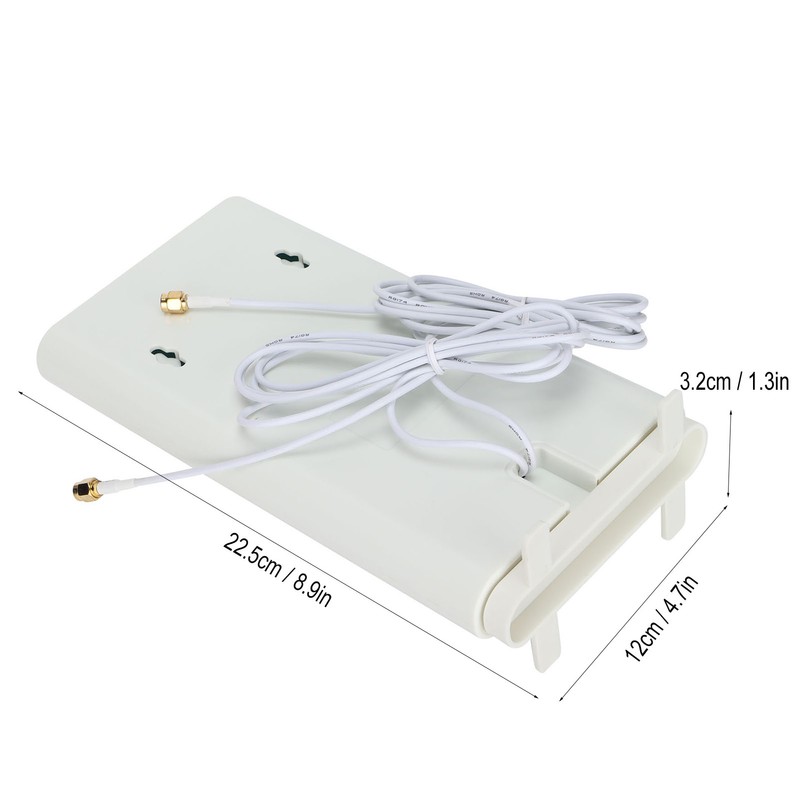 Flat Antenna 4G WIFI 2M SMA Male 700 MHZ to