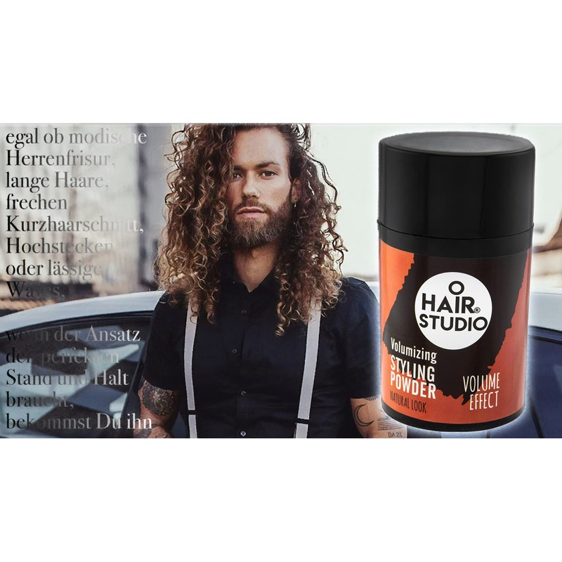 Hairlich Root Powder, Volume Powder, Stand at Root, Full Hair