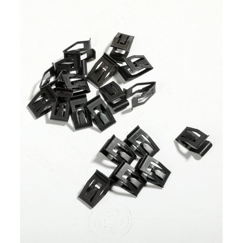 ESEWALAS 20PCS Dashboard Trim Clips,Automotive Car Metal Retainer Car Front