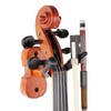 Violin Viola Wall Mount Hanger, Hook,Mahogany Violin holder,hooks,with Bow Hook,Home