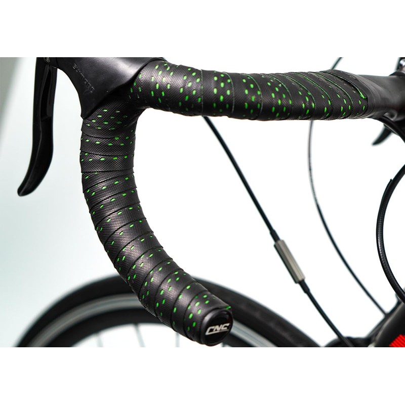CNCLOL Road Bike Handlebar Tapes,2350mm Bicycle Handlebar Tapes,Green