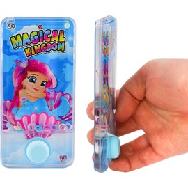 D.A.Y. Republic Mermaid Themed Water Ring Hoopla Toss Handheld Game, Classic Arcade Retro Fun, Fidget Toy, Ideal for ADHD, Autism, Kids Gifts, Hand Held Toys, Party Favours, Assorted Styles