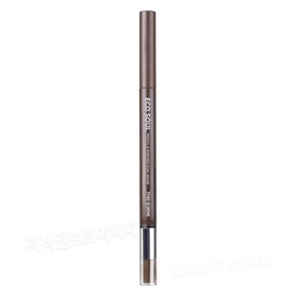The Saem Eco Soul Pencil and Powder Dual Brow 03 Dark Gray / 더샘 에.코 소울 펜슬 앤 파우더 듀얼 브로우 03 진회색