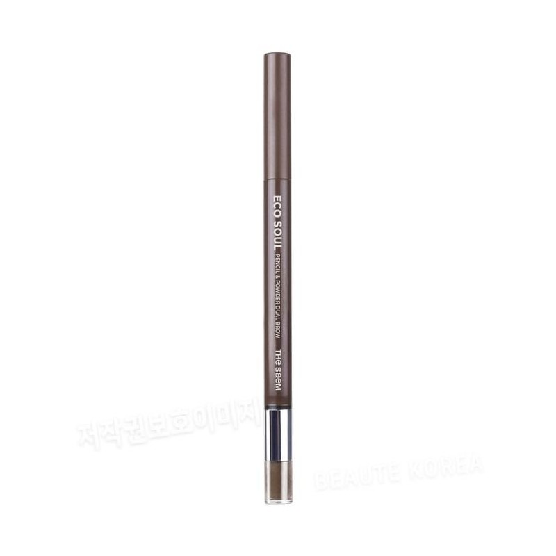 The Saem Eco Soul Pencil and Powder Dual Brow 03
