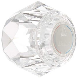 Delta Faucet RP21771 Single Clear Handle with Hotel Button and Screw