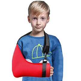 Red 6-7 Comfort Arm Sling Shoulder Collarbone Support