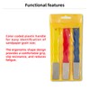DMD Mini Diamond Sharpening File Set, 3PCS Portable Knife Sharpener