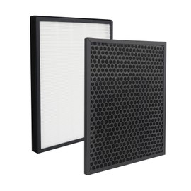 iAmoy LV-PUR131 Replacement Filters Compatible with Levoit Air Purifier LV-PUR131 & LV-PUR131S, LV-PUR131-RF, True HEPA & Activated Carbon Filter Set