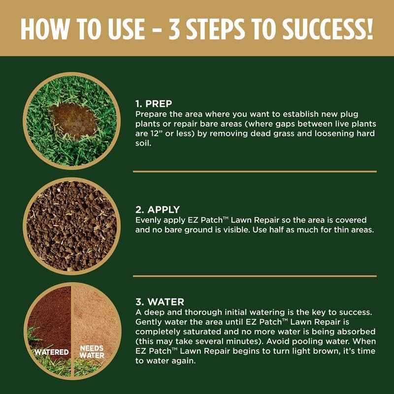 EZ Seed Patch For St. Augustine Grass, 3.75-Lb., Covers 85