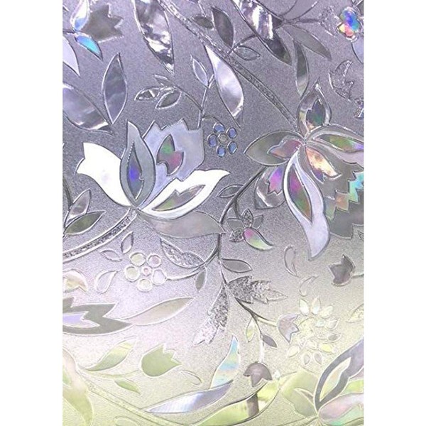 Zindoo Window Film for Electrostatic Window Decorative Window Film Anti-UV