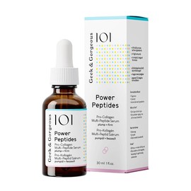 Geek & Gorgeous Geek & Gorgeous Power Peptides Serum – Hochwirksames Anti-Aging Serum mit Multi-Peptiden – Strafft die Haut, reduziert Falten & verbessert Spannkraft – Fördert Kollagenproduktion – 30 ml