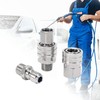 RIDGE WASHER Pressure Washer Quick Connect 3/8 Inch, Stainless Steel