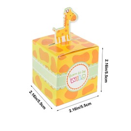 Mini Gift Boxes Baby Shower 40 Pieces Newborn Baby Christening Box, Gift Boxes Animals, Guest Gift Candy Box, Candy Boxes, Guest Gift Box for Baby Showers, Birthday Parties