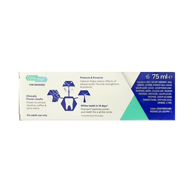 Clinomyn Toothpaste For Smokers 75 Ml