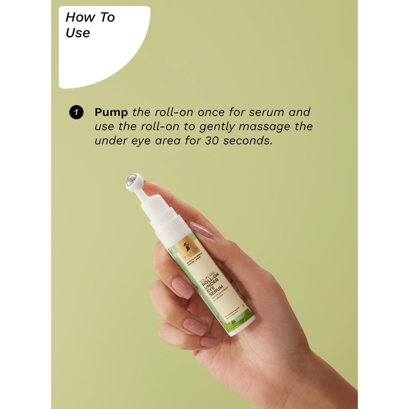 Pilgrim Squalane Roll On Under Eye Serum | Hydrating Eye