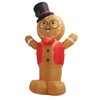 Valentines Day Inflatable Decoration with LED Lights Cute Boy Shape