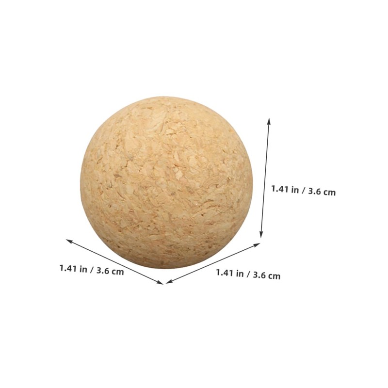SUPVOX 7pcs Foosball Replacement Balls Soft Cork Table Soccer Accessories