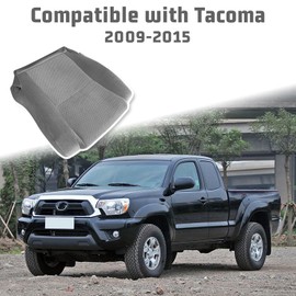 VKGUG Front Driver Side Bottom Replacement Seat Cover Compatible with Toyota Tacoma 2009-2015 Cloth Gray