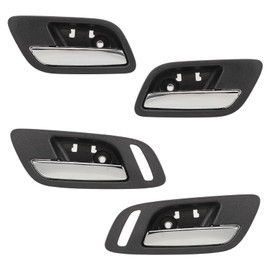 Fraylis 4 pcs Inner Door Handle for 2007-2014 Avalanche Silverado Suburban Tahoe Sierra Yukon Escalade 15935951 Front and Rear Left Driver and Right Passenger Side Inside Interior Inner Door Handle
