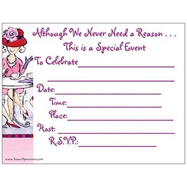 Red Hat Ladies Event Invitation