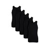 Basic Treasure Pack of 5/6 Men's 100% Cotton Tank Top,