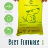 moonygreen 60 Count Compostable Dog Poop Bags, Extra Thick, Leak