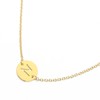 sourcing map 6 Pcs Stainless Steel Letter Link Charm, Alphabet