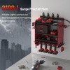 CFMASTER Power Tool Organizer Wall Mount with Charging Station -