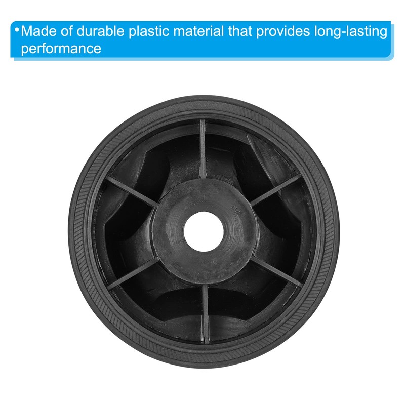 PATIKIL 4.6" Air Compressor Wheels, 2 Pack Universal Air Compressor