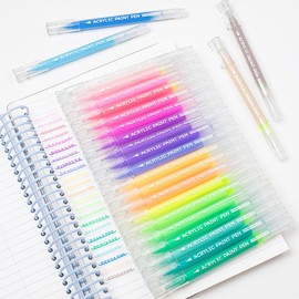 Acrylic Gel Pens for Drawing, Gel Paint Pens Ultra Fine ST Point 1.0 , Set of Acrylic Marker Pens Color Ink for Journaling, Crafts Art Supplies Creative Tool art supplies coloring supplies acrylic paint marker  Design:_36Pcs