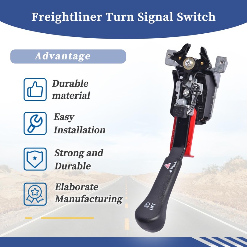 Getfarway Replacement Freightliner Turn Signal Switch, Multifunction Switch A06-44025-000 Compatible