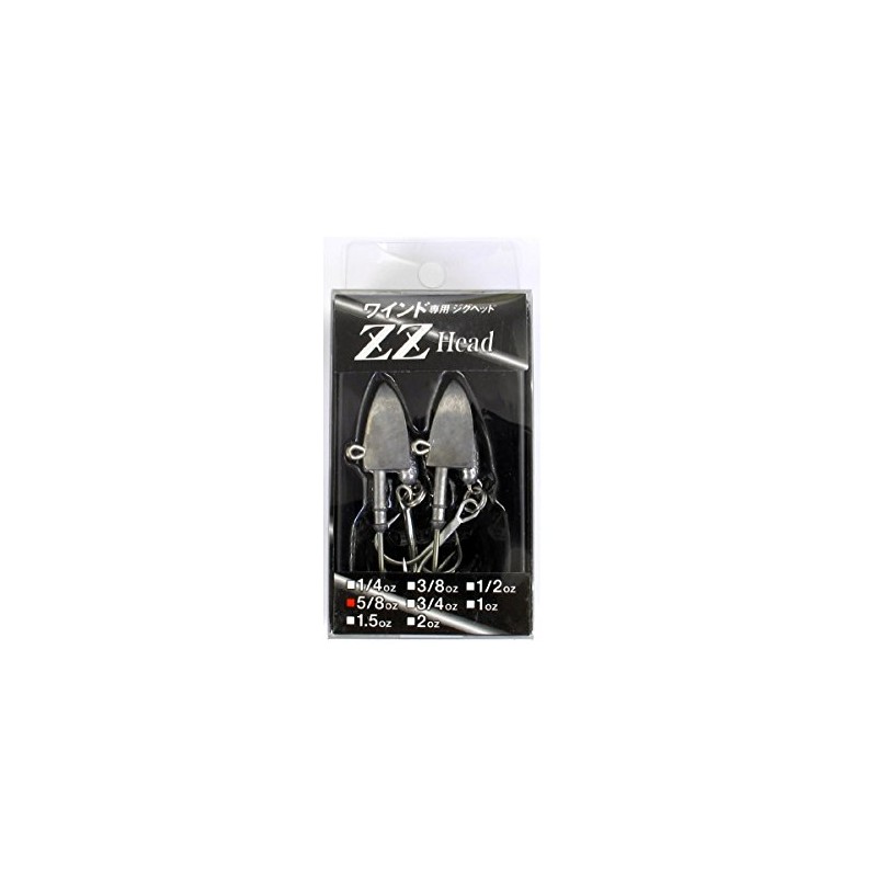 OZ(オンスタックル) ZZヘッド 5/8oz スタンダード(フック付)