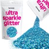 Hemway Premium Ultra Sparkle Glitter Multi Purpose Metallic Flake for