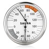 Tomedeks 2-in-1 Sauna Thermometer Hygrometer Especially Precise Sauna Thermometer Automatic