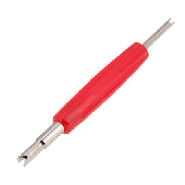 levando Valve Wrench for Tyre Valves - 2-Sided - 1 Piece - Red - Tyre Valve Remover for All Standard Wheel Valves of Car Tyres, Ideal as a Tyre Tool or Accessory for Tyre Fitting