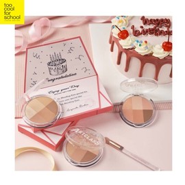 TOO COOL FOR SCHOOL Blending Eyes Master Celebration Kit 2items, Color:01 Neutral Brown