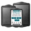 BAKKEN Cookie Sheets for Baking Nonstick Set - 3-Piece Stackable
