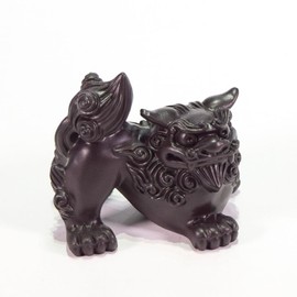 Kubakasaya Shisa Figurine, Okinawa Souvenir, Entrance Pair, Lucky Shisa, Side, Good Luck, Feng Shui, Evil Protection, Lucky Charm, Ryukyu