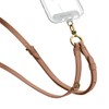 CASETiFY Pebbled Cross-body Strap - Latte
