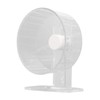 Silent Hamster Wheel with Stand Prevent Slip Clear Acrylic Hamster