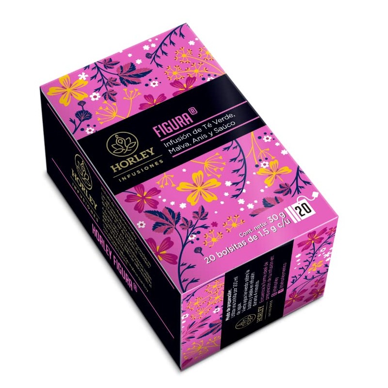 Horley Té Figura. Té Verde, Malva, Anís y Saúco con