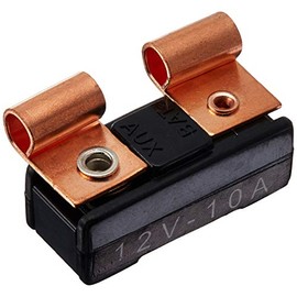 Bussmann CBF-10 Circuit Breaker (Type II, Glass Fuse Style Automotive - 10 A), 1 Pack