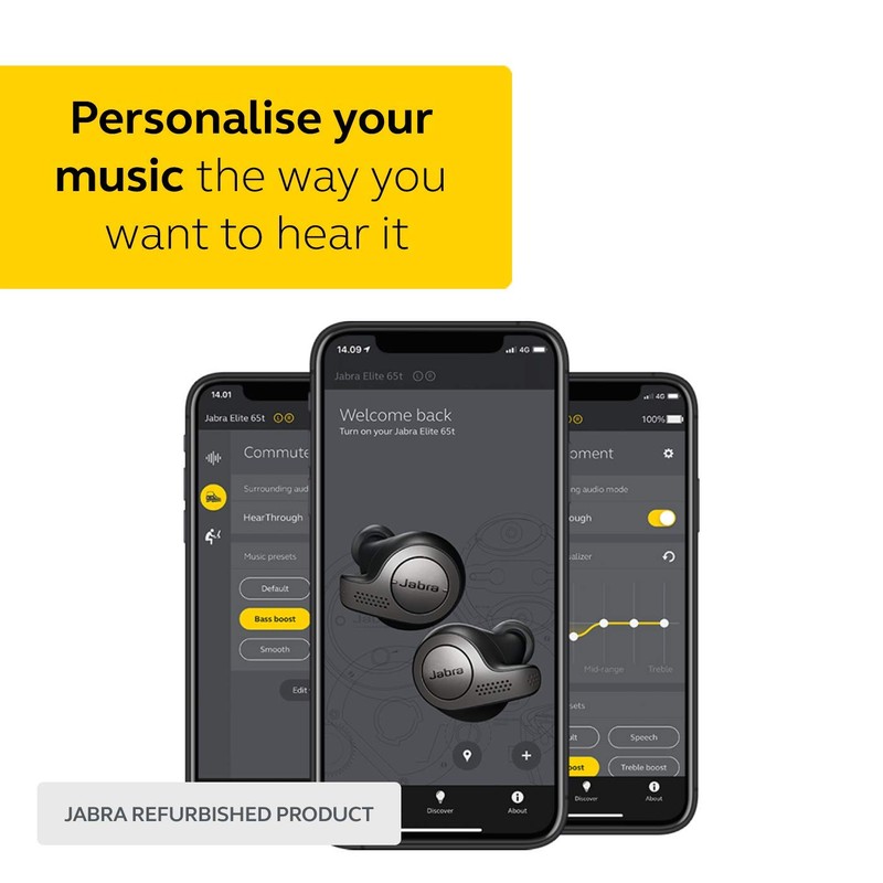 Jabra Elite 65t Alexa Enabled True Wireless Earbuds Charging Case