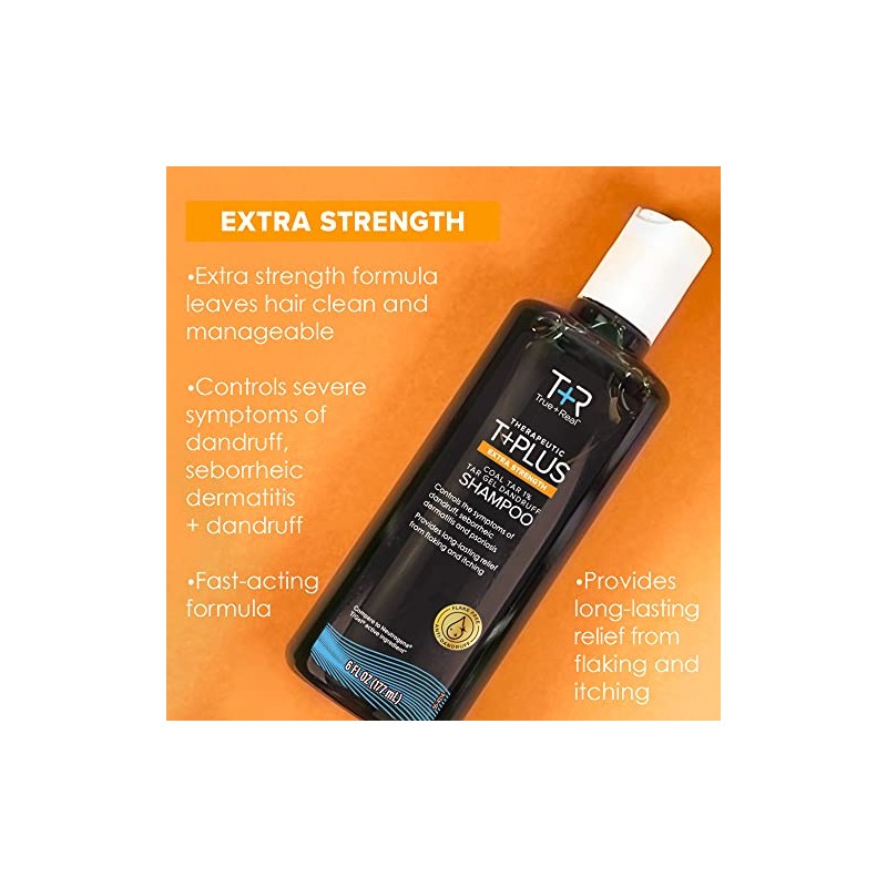 Truereal Coal Tar Therapeutic Gel Anti-dandruff Shampoo 1 6 Ounce