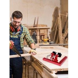 2/4Pcs Corner Clamp Aluminum Alloy 90 Degree Clamp Precise Woodworking Right Angle Clamp Inch and Metric L-Type Positioning Square Clamp with Fixer 5.5×5.5inch for DIY Picture Frame Fulasun