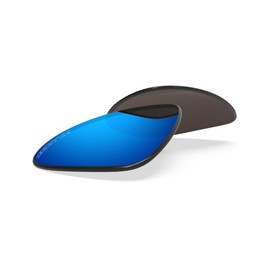 BlazerBuck Anti-salt Polarized Replacement Lenses for Oakley Frogskins OO9013 - Ice Blue