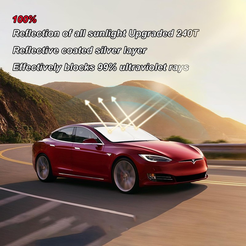 Windshield Sun Shade Compatible with KiaSportage NQ5 2025 2024 2023